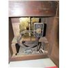 Image 2 : WOODEN CLOCK WITH PENDULUM & KEY