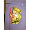 Image 2 : WOODEN TEDDY BEAR CLOCK