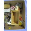 Image 2 : LOT OF COLLECTABLES INCLUDING PENCIL BOX AND TINS