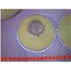 Image 2 : LOT OF 2 GLASS BEDROOM SHADES 11"