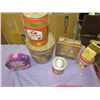 Image 1 : LOT OF 7 ASSORTED TINS