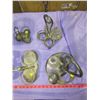Image 2 : LOT OF 6 CRUET STANDS AND MISCELLANEOUS JARS