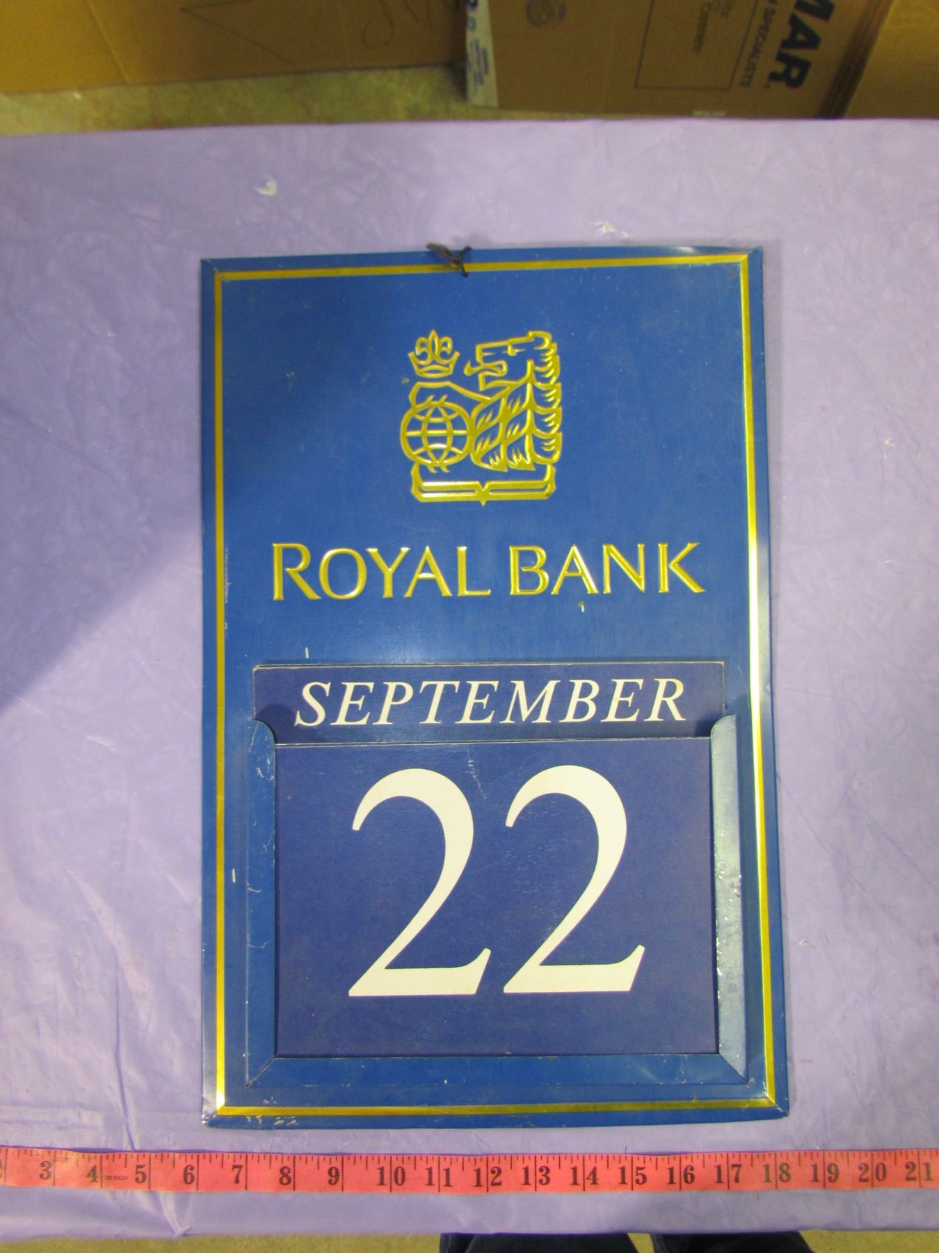ROYAL BANK CALENDAR Schmalz Auctions