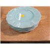 Image 2 : LOT OF 8 BLUE PYREX PLATES (7")