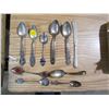 Image 1 : LOT OF SPOONS, BADGES, ETC