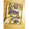Image 2 : LOT OF SPOONS, BADGES, ETC