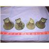 Image 1 : LOT OF 4 BRASS BELLS