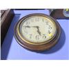 Image 2 : OAK WALL CLOCK (GILBERT CLOCK COMP) *16.5"*