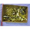 Image 2 : LOT OF LAMP PARTS AND COLLARS
