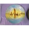 Image 2 : TWO COLLECTOR PLATES (HAND PAINTED) *9" & 10"*
