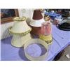 LOT OF 8 VINTAGE LAMP SHADES