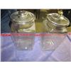 Image 2 : TWO CANDY JARS WITH LIDS