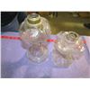Image 2 : TWO COAL OIL LAMPS (#1) *NO BURNERS*