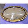 Image 2 : CONVEX GLASS FRAME (OVAL) *22" X 16"