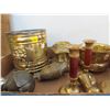 Image 1 : LOT OF BRASS AND BRASS BELL