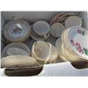 Image 1 : LOT OF 44 SAUCERS AND 11 CUPS