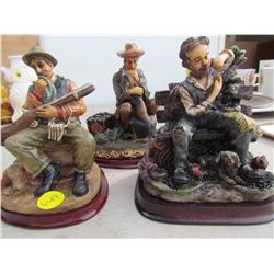 THREE FIGURINES