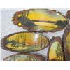 Image 2 : LOT OF ASSORTED PAINTED WOOD ART