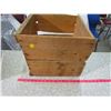 Image 2 : TWO WOODEN CRATES (LARGE 12 X 12", SMALL 8 X 11")