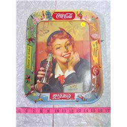 MENU GIRL (COKE TRAY)