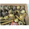 Image 3 : LOT OF ANTIQUE BED KNOBS ETC