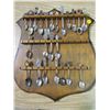 Image 8 : LOT OF SPOONS AND RACKS (3 RACKS)