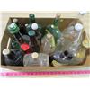 Image 1 : BOX OF UNIQUE WHISKEY & LIQUOR BOTTLES