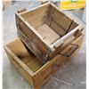 Image 2 : 2 WOODEN CRATES- AMMO AND PAINT COMPANY