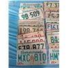 Image 2 : LARGE LOT OF 1970'S LICENSE PLATES