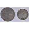 Image 1 : 1852 3C SILVER G, & 1867 3C NICKEL XF