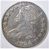 Image 1 : 1824/4 BUST HALF DOLLAR CH AU