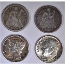 MIXED DIME LOT