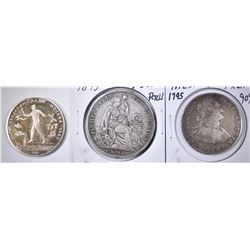 FOREIGN COIN LOT: