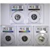 Image 2 : 5-1976-S SILVER  WASH. QUARTERS, PCGS PR69 DCAM