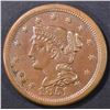 Image 1 : 1851 LARGE CENT  AU/UNC
