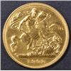 Image 2 : 1902 BRITISH GOLD HALF SOVEREIGN  CH/GEM PROOF