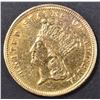Image 1 : 1854 $3 GOLD AU