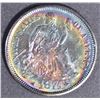 Image 1 : 1874 ARROWS SEATED DIME  GEM BU