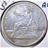 Image 1 : 1877-S TRADE DOLLAR AU CLEANED