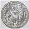 Image 2 : 1853 ARROWS & RAYS SEATED QUARTER  CH AU