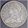 Image 1 : 1839-O BUST HALF DOLLAR, XF+ KEY DATE!