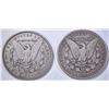 Image 2 : 1892 & 1903 MORGAN SILVER  DOLLARS