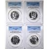 Image 1 : 4-1966 SMS KENNEDY HALF DOLLARS, PCGS SP-66