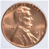 Image 2 : 1968 LINCOLN CENT, WHSG SUPERB GEM BU RED