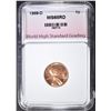 Image 1 : 1968-D LINCOLN CENT, WHSG SUPERB GEM BU+ RED