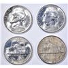 Image 2 : 15-BU 1943-P SILVER JEFFERSON NICKELS