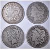 Image 1 : MIXED CIRC SILVER DOLLAR LOT: