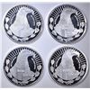 Image 2 : 4-RIGHT TO BEAR ARMS 1oz .999 SILVER ROUNDS