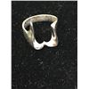 Image 2 : Sterling Silver Necklace and Ring with unique Design. Size 6.5