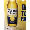 Image 2 : Corona Extra Embosed Beer Sign, 18” x 24”